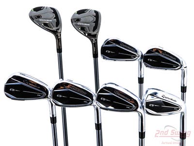 Mint TaylorMade Qi HL Iron Set 4H 5H 6-PW GW Fujikura Speeder NX TCS 50 Graphite Senior Right Handed STD