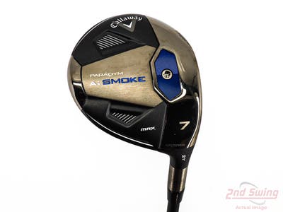 Mint Callaway Paradym Ai Smoke Max Fairway Wood 7 Wood 7W 21° Mitsubishi Tensei CR Blue 60 Graphite Stiff Right Handed 42.25in
