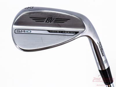 Mint Titleist Vokey SM10 Tour Chrome Wedge Gap GW 52° 8 Deg Bounce F Grind True Temper Dynamic Gold S200 Steel Wedge Flex Right Handed 35.5in