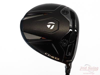 Mint TaylorMade Qi4D Driver 9° Mitsubishi REAX LR60 White Graphite Stiff Right Handed 45.75in