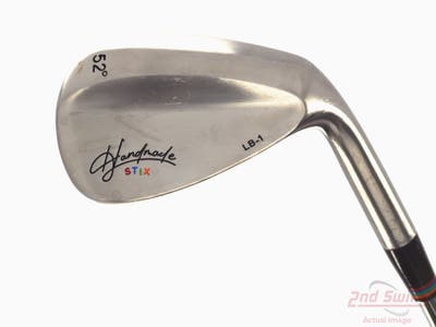 Mint Handmade Stix LB-1 Wedge Gap GW 52° Project X Rifle 6.0 Steel Stiff Right Handed 35.75in