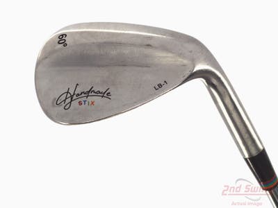 Handmade Stix LB-1 Wedge Lob LW 60° True Temper Dynamic Gold S300 Steel Stiff Right Handed 35.75in