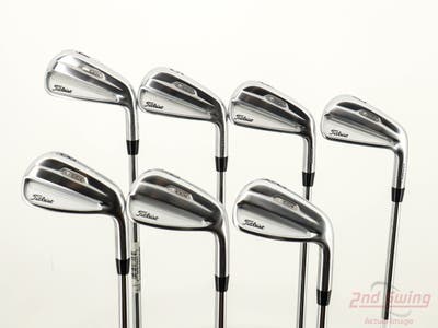 Mint Titleist 2021 T100S Iron Set 4-PW Project X LZ 6.0 Steel Stiff Right Handed Standard STD