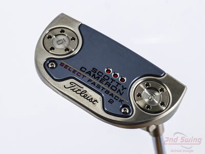 Mint Titleist Scotty Cameron 2018 Select Fastback 2 Putter Steel Right Handed 35.0in