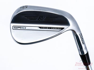 Mint Titleist Vokey SM10 Tour Chrome Wedge Gap GW 50° 8 Deg Bounce F Grind True Temper Dynamic Gold S200 Steel Wedge Flex Right Handed 35.5in
