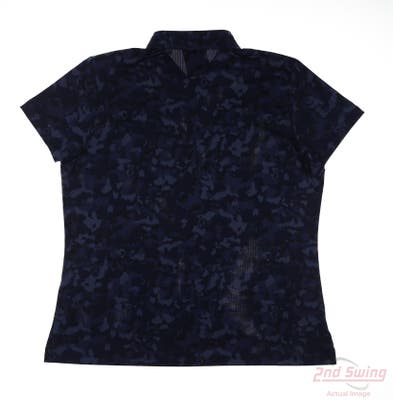 New W/ Logo Ryder Cup Womens Dunning Polo X-Large XL Navy Blue MSRP $128