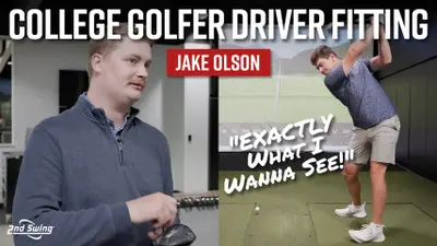  College Golfer Driver Fitting